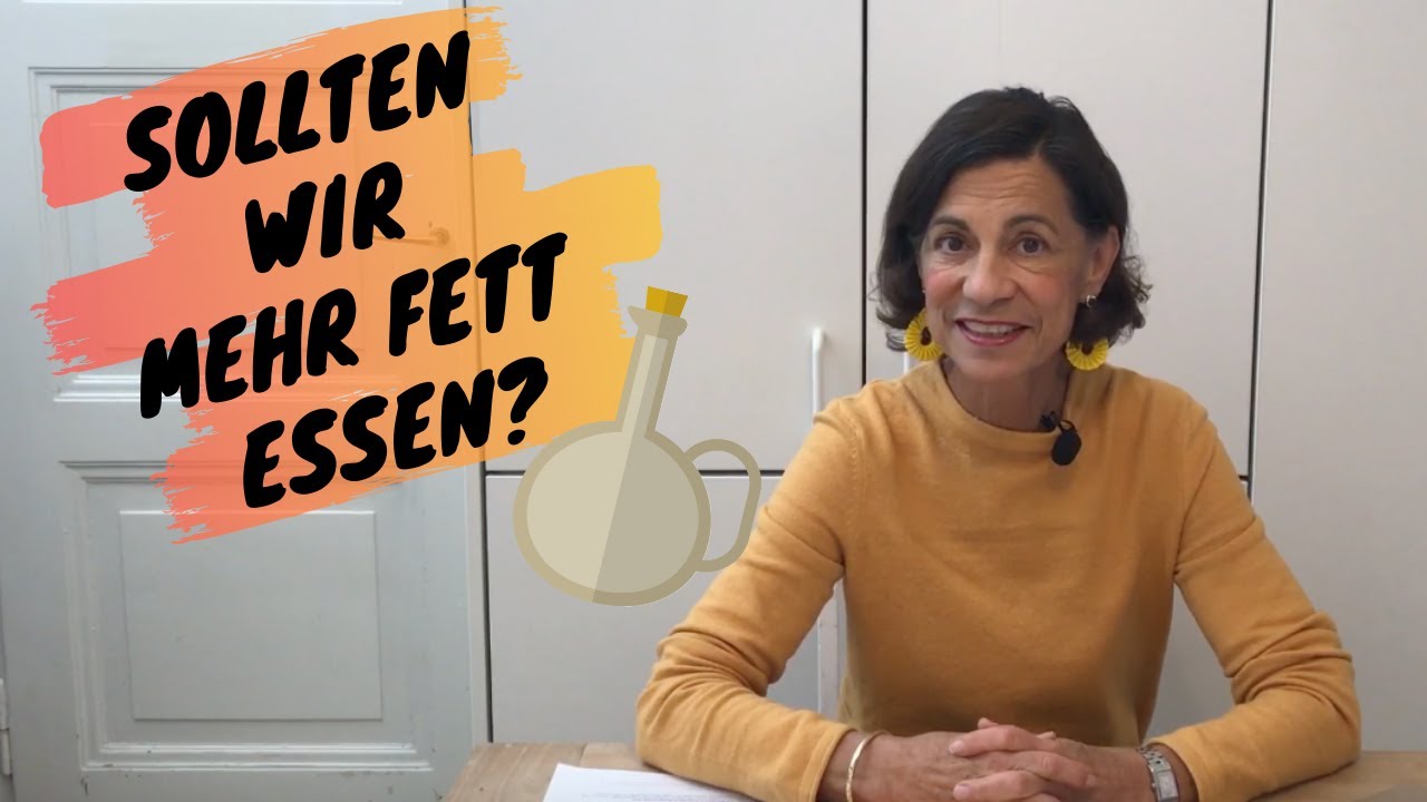 HIGH FAT? LOW FAT? Sollten wir mehr Fett essen? - mit Dagmar von Cramm