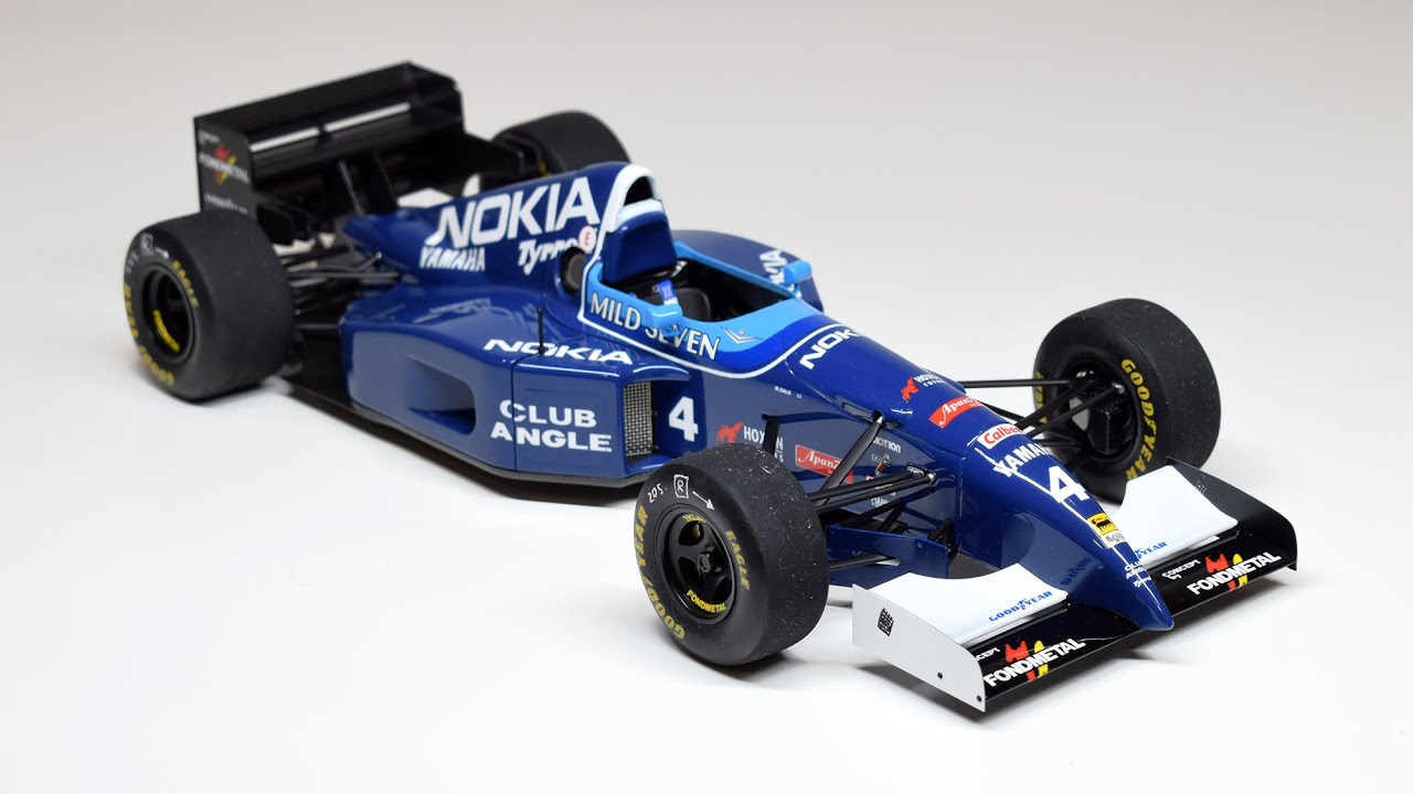 Building a Tyrrell 023 Tamiya 1/20 F1 Scale Model Part 2
