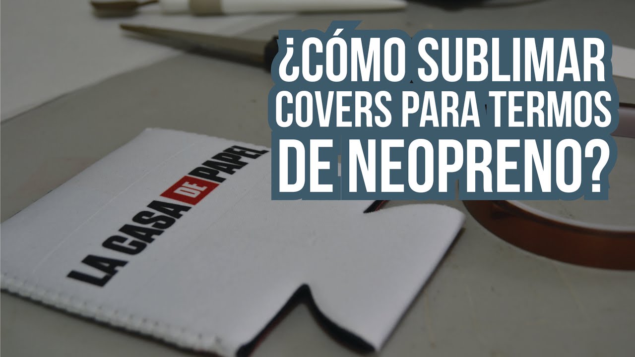 Sublimando covers de termos de Neopreno