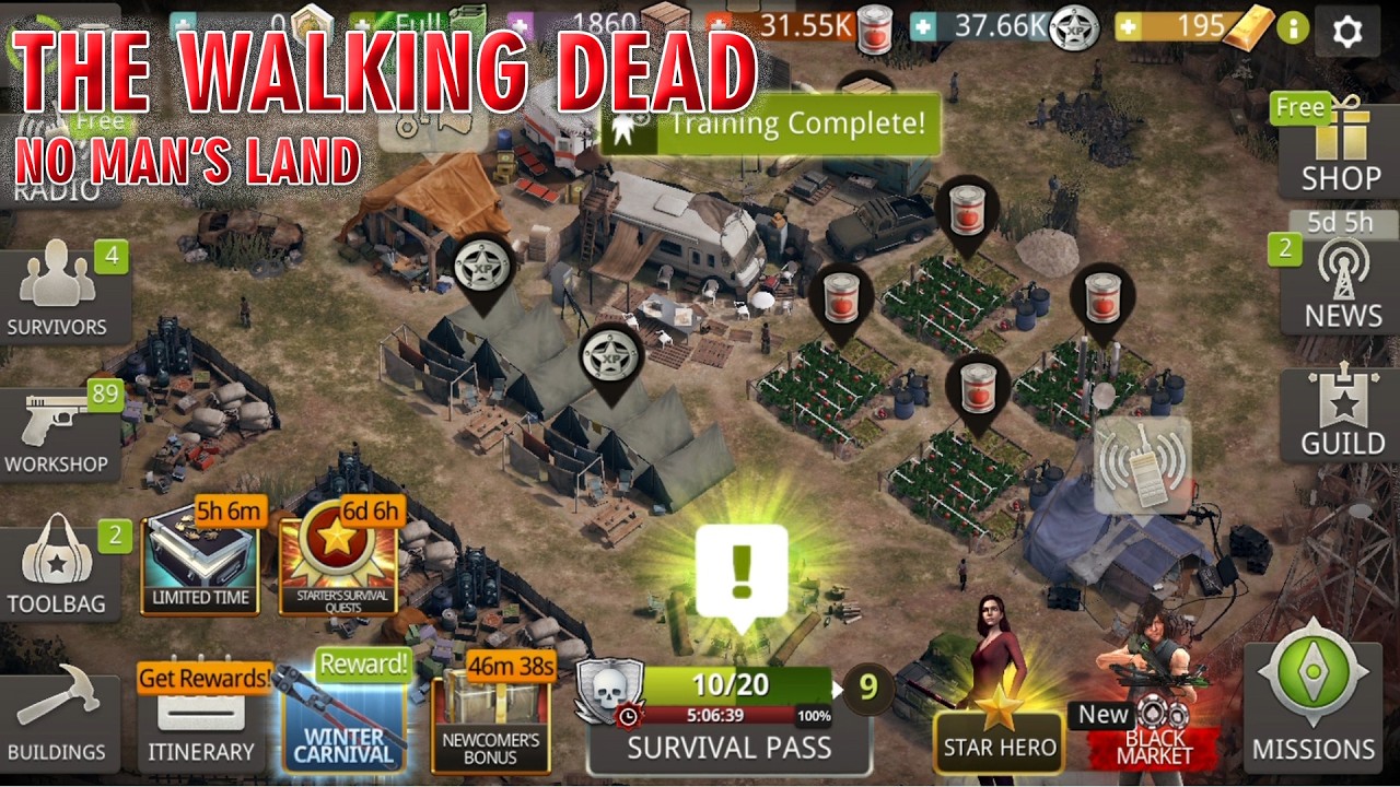 THE WALKING DEAD || NO MAN'S LAND