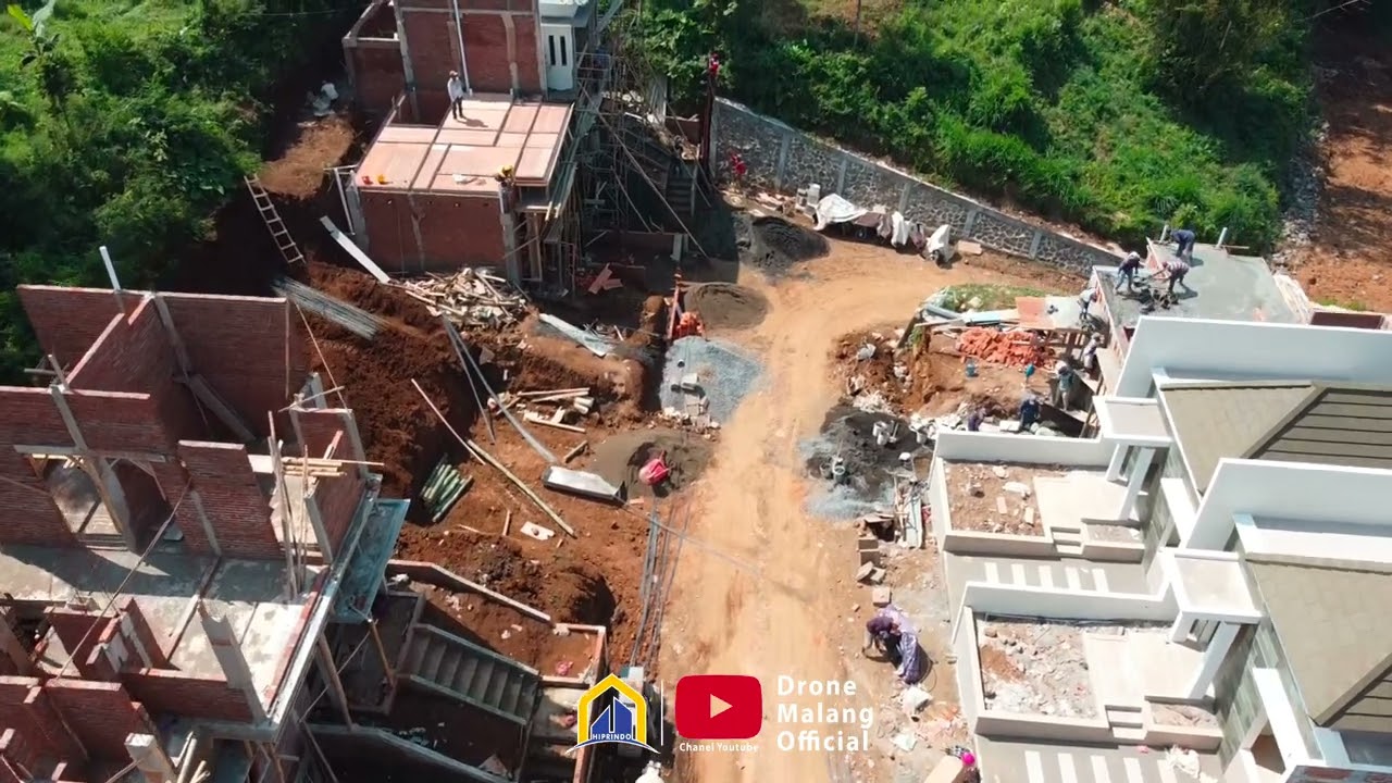 Pantauan Udara Begawan Villas Dau Malang
