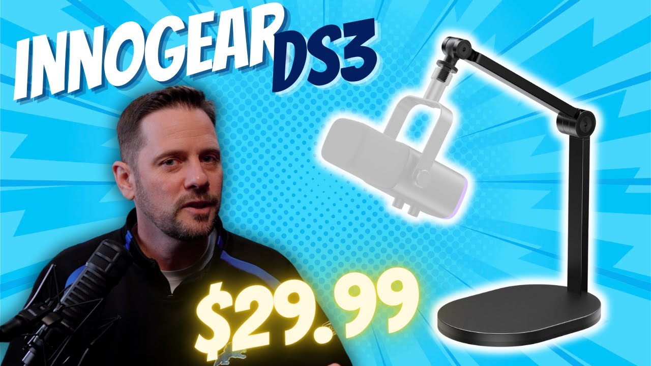 A Rode DS2 Alternative? The $29 Innogear DS3 Mic Stand!