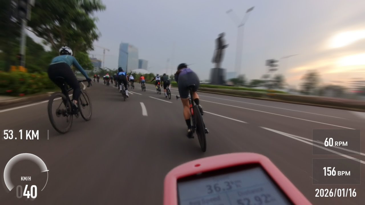 16th January 2026 Cyclovlog | Long Weekend PIK 2 Dash!
