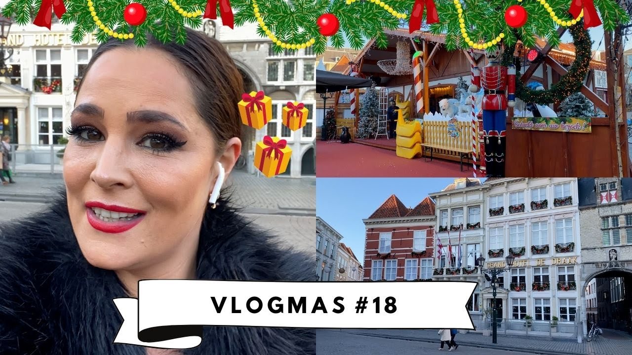 BERGEN OP ZOOM IN DE KERSTSFEER: EEN RONDJE DOOR DE BINNENSTAD 🎄 | #VLOGMAS 18 | MELISSA AARSSÉE