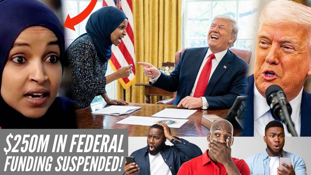 ILHAN OMAR RAGES As Feds PAUSE $250M To Minnesota—Fraud Crackdown Begins!