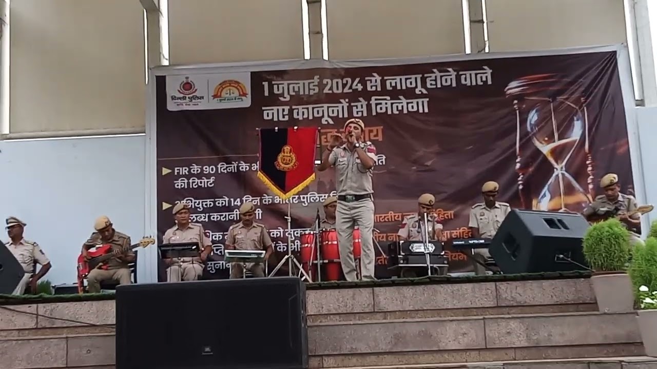 wonderful performance of delhi police 🚨