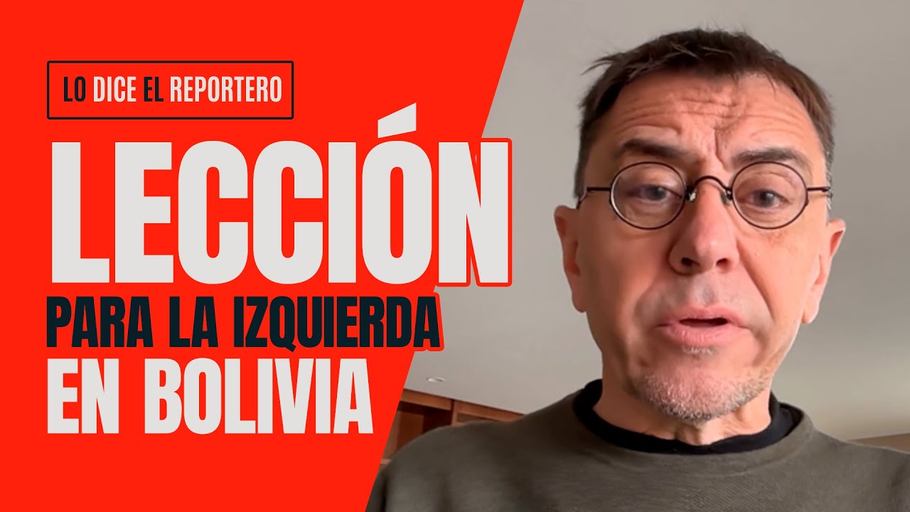 Terrible lección para la izquierda lo ocurrido en las elecciones de Bolivia