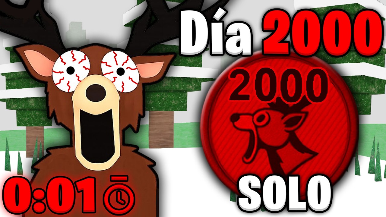 ¿Qué Tan Rápido Puedo Sobrevivir *2,000* DÍAS SOLO En El Bosque?