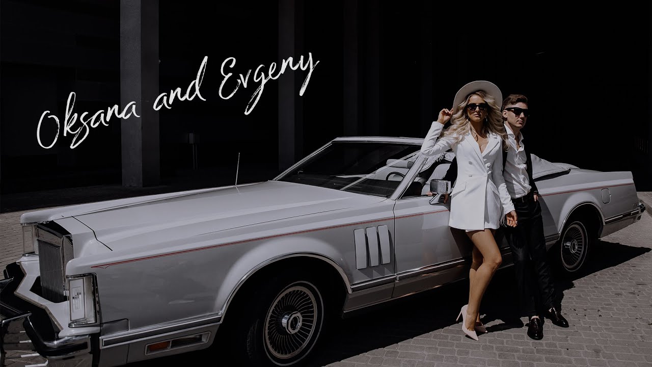 Oksana & Evgeny | Love Story | Lincoln Mark V | Minsk