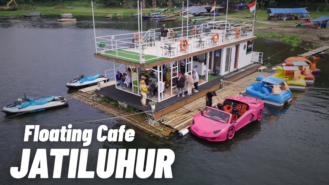 GA PERLU JAUH JAUH KE BATAM APALAGI DUBAI...‼️ Sekarang naik jet car bisa di floating cafe jatiluhur