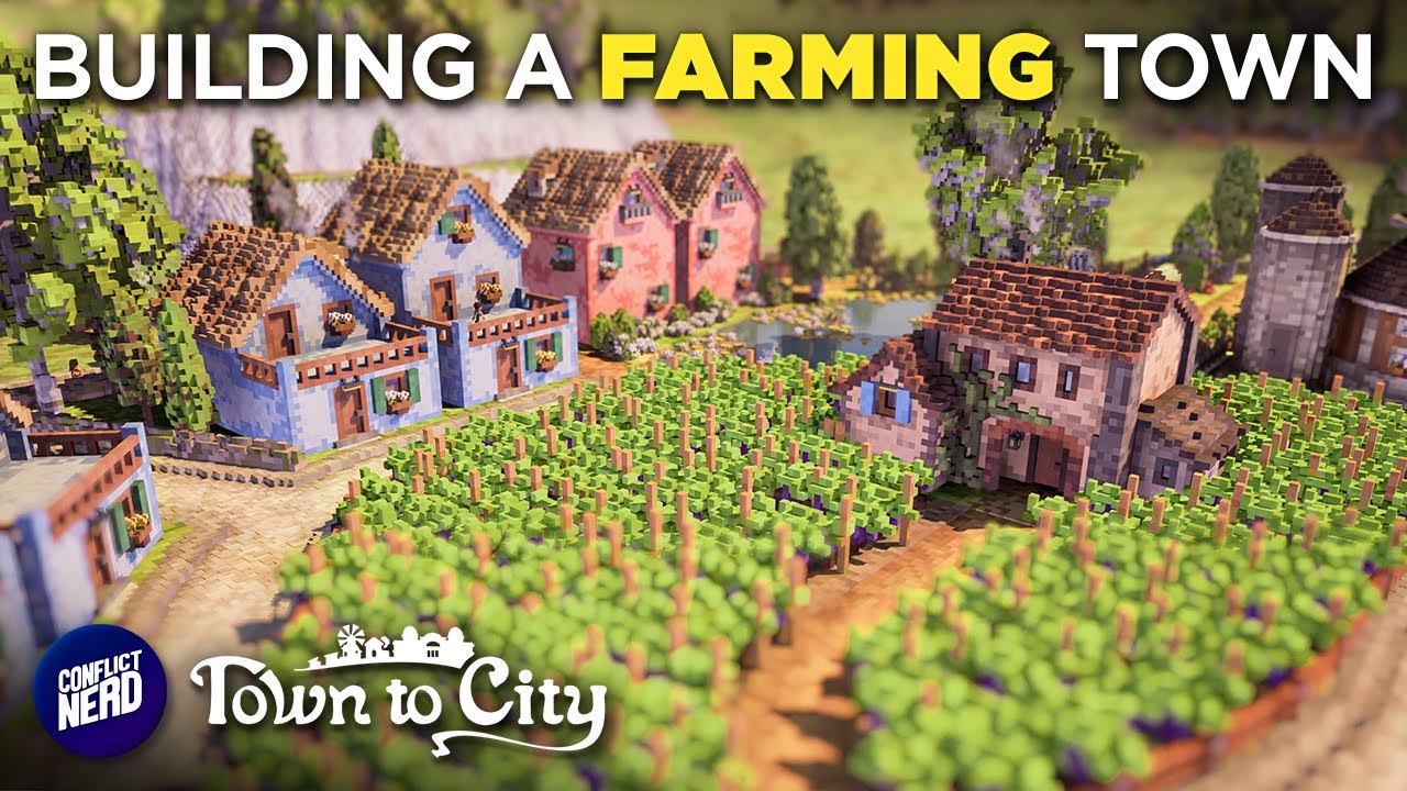 Founding a NEW Farming Village in Town to City