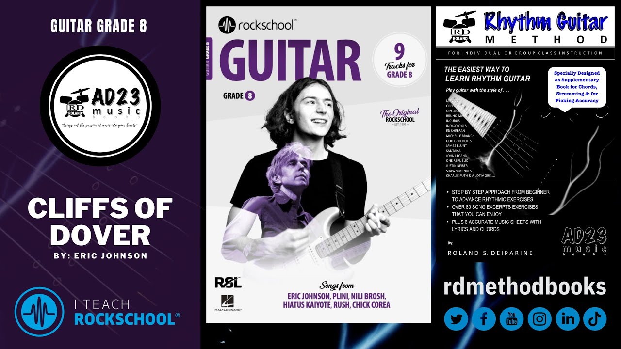 Cliffs Of Dover | Guitar Grade 8 RSL 2024