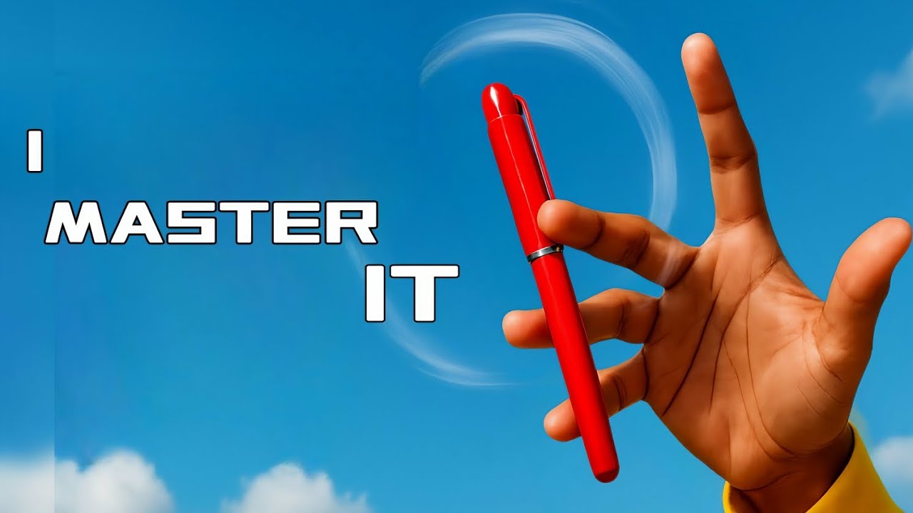 I learn 3 Pen Spinning Technique 😳| Finger Pass, infinity and thumb around 🤯