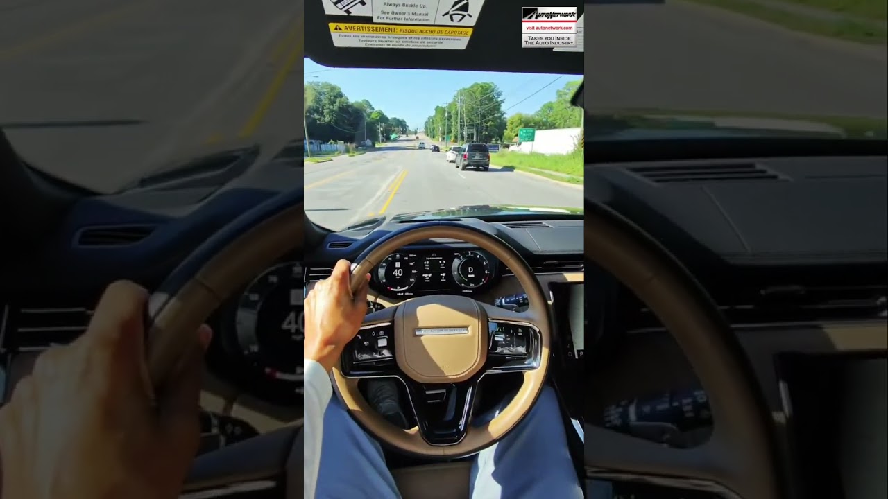 Range Rover Thrills: POV Test Drive! #shorts