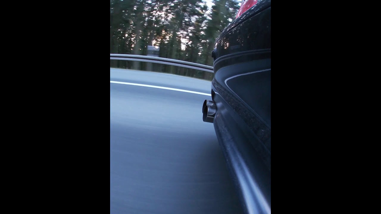 BMW E46 330ci Eisenmann exhaust Sound | x pipe vs sound pipes