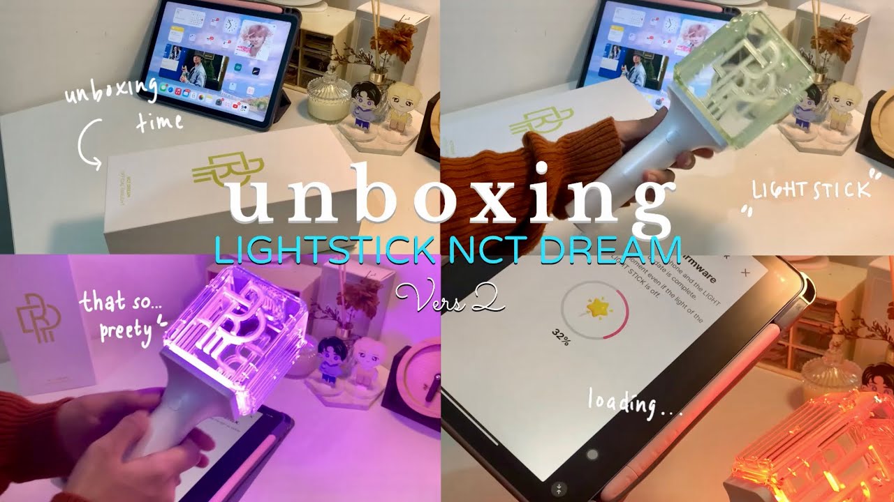 [UNBOXING] LIGHTSTICK NCT DREAM VERS 2