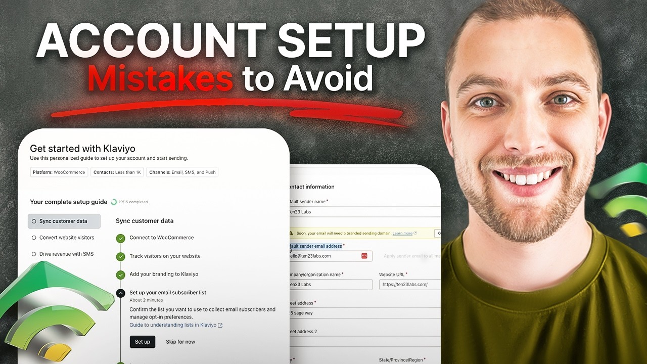 How to Set Up a NEW Klaviyo Account Like a PRO (The Right Way)