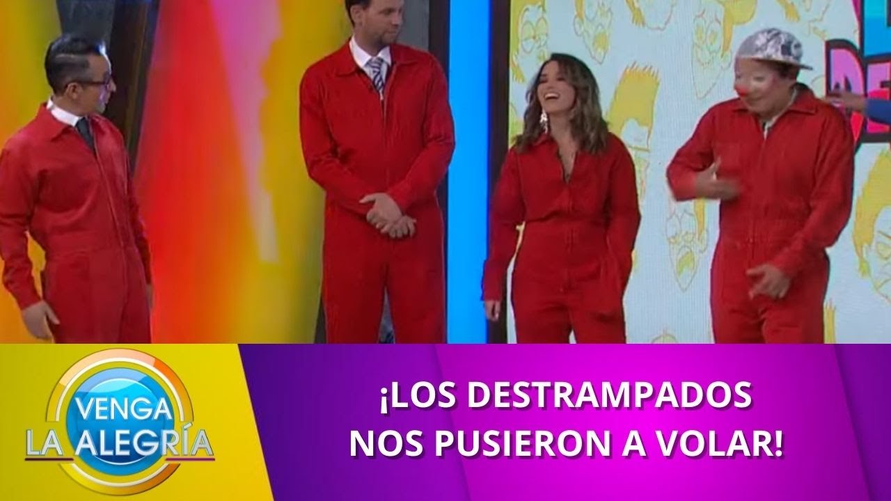 ¡El vuelo de Los Destrampados! | Programa del 06 de mayo de 2021 PARTE 2 | Venga La Alegría