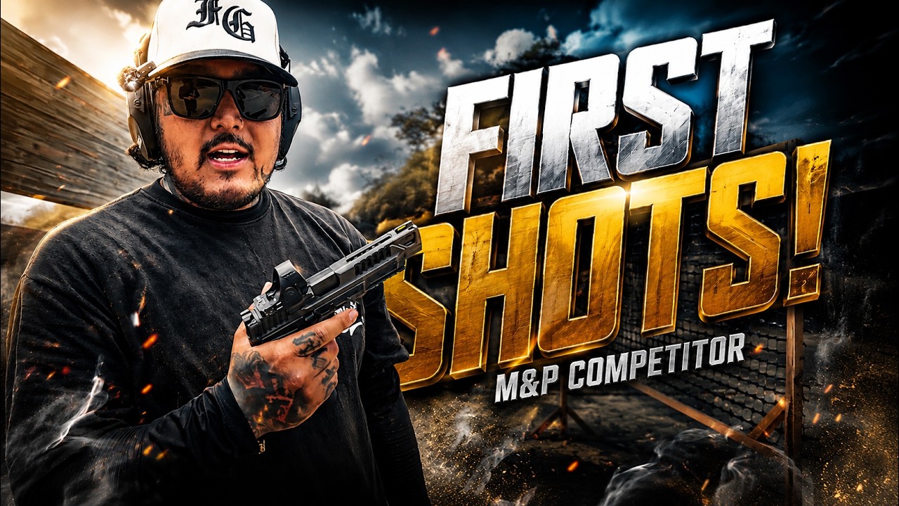Первые выстрелы из моего M&P Steel HD Competitor | Пристрелка + Первые впечатления | rockyg_inkz
