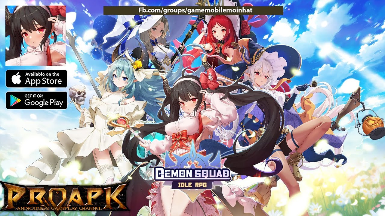 Demon Squad Gameplay Android / iOS (Official Launch)