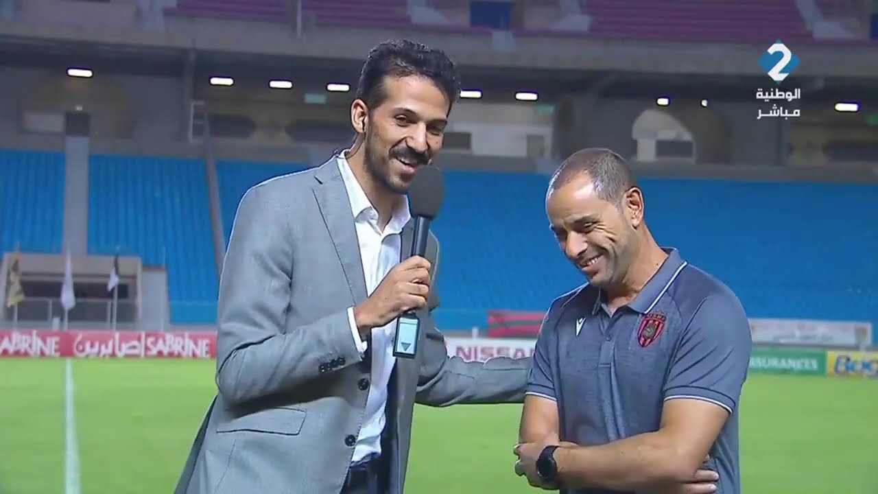 كرة القدم: الملعب التونسي - اتحاد العاصمة الجزائري || الشوط الاول