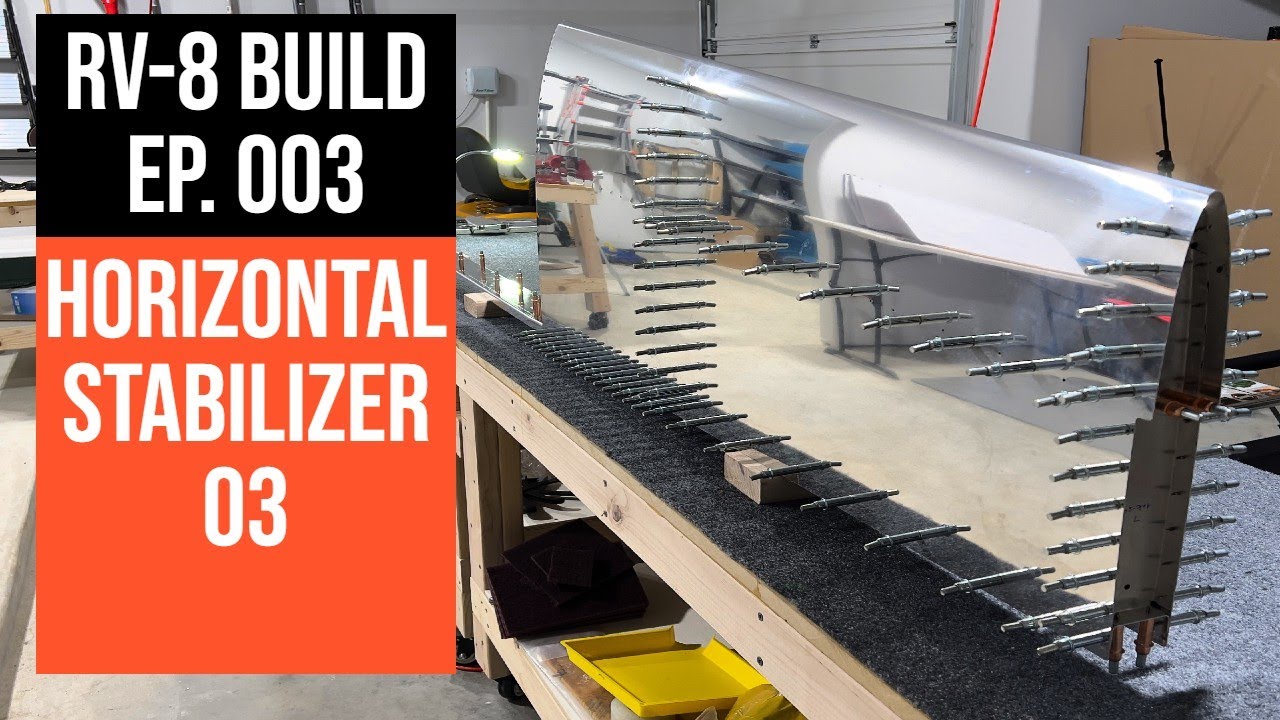 Van's RV-8 Build. Ep 003. Horizontal Stabilzer 03