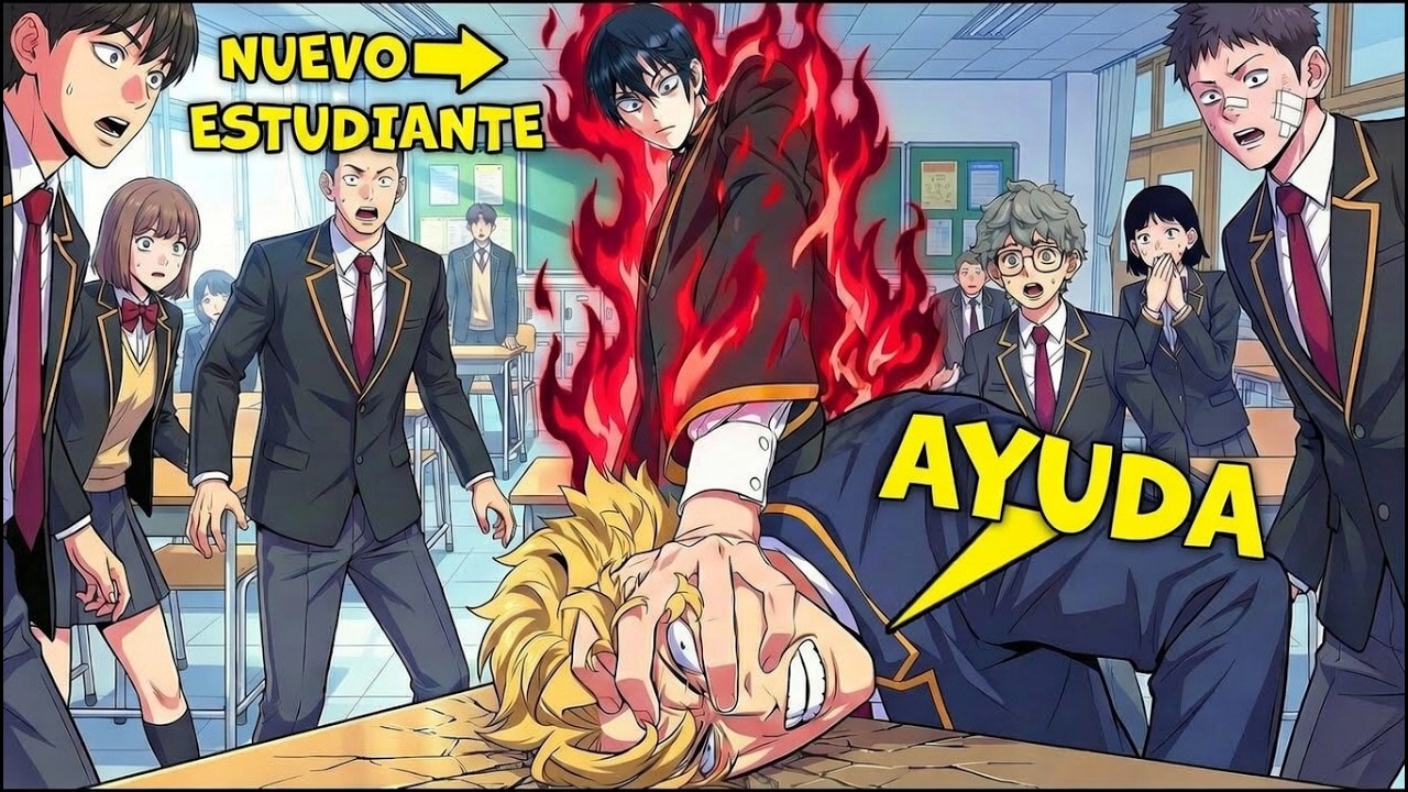 💢¡Cuando un príncipe demonio entra en una escuela humana y les muestra a los acosadores su lugar!