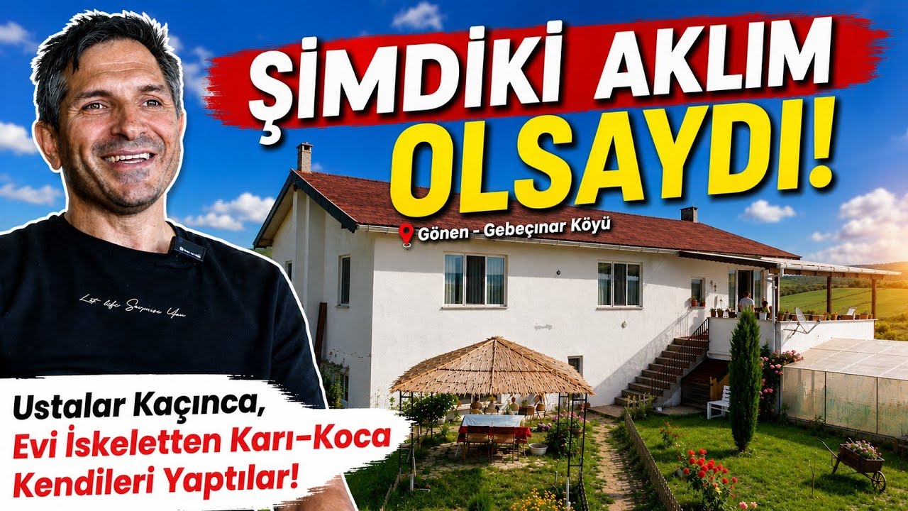 Şimdiki Aklım Olsaydı? Ustalar Kaçtı, Evi İskeletten Karı-Koca Yaptılar! Ev Yapacaklar İzlemeleli