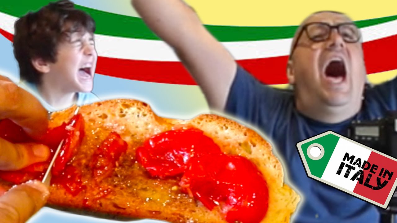 Pane e pomodoro Completamente Made in Italy