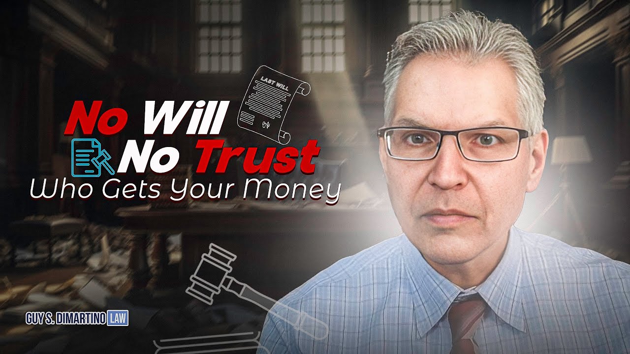 No Will | No Trust | Who Gets Your Money in Indiana | @GuyDiMartinoLaw