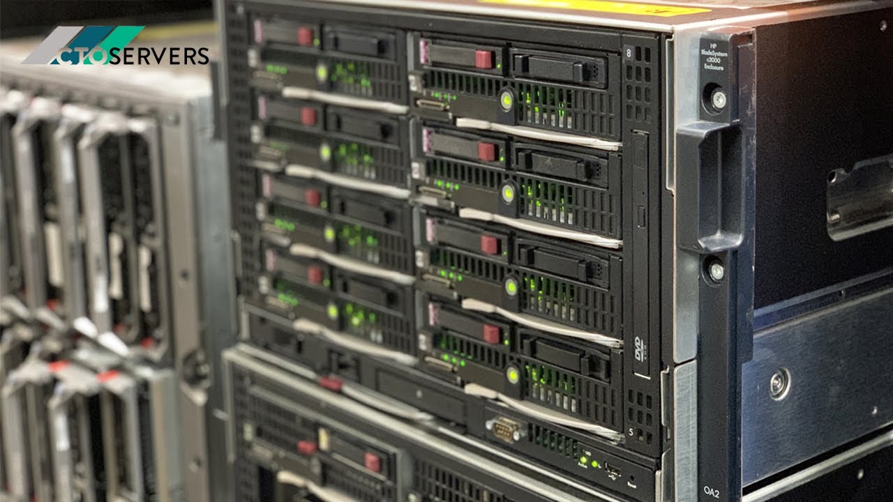 HPE BladeSystem C3000, 96 ядер ЦП / 192 потока / 256 ГБ ОЗУ, высокопроизводительные вычисления