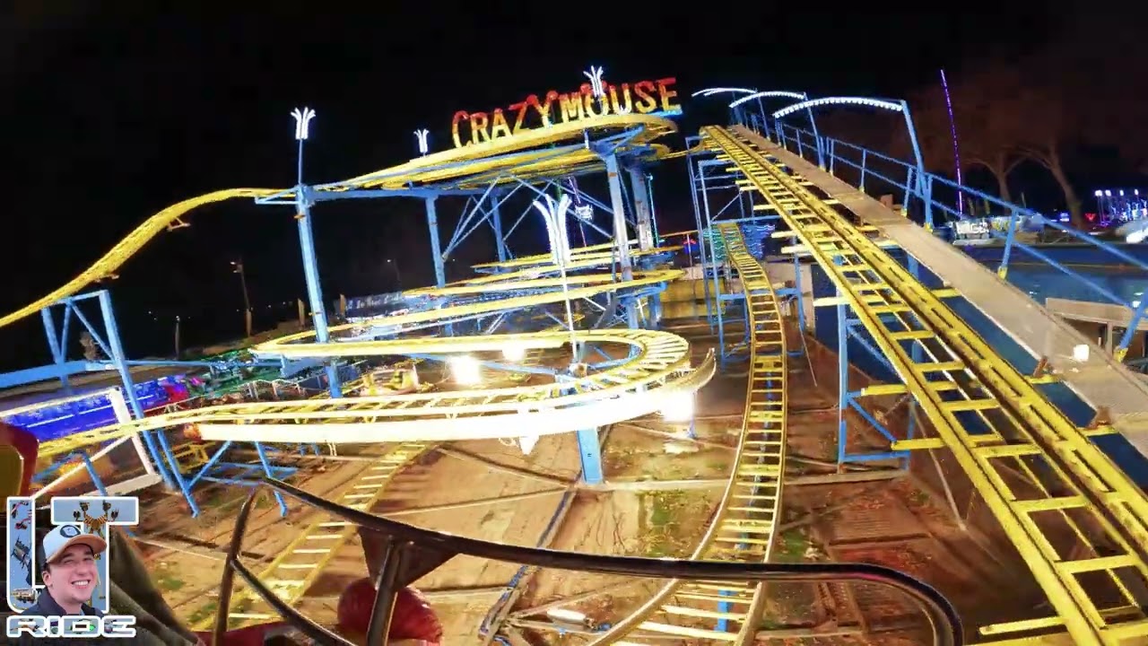 Des virages imprévisibles à chaque instant 🎢 CRAZY MOUSE [Coaster] Foire Saint-Romain, Rouen 2025