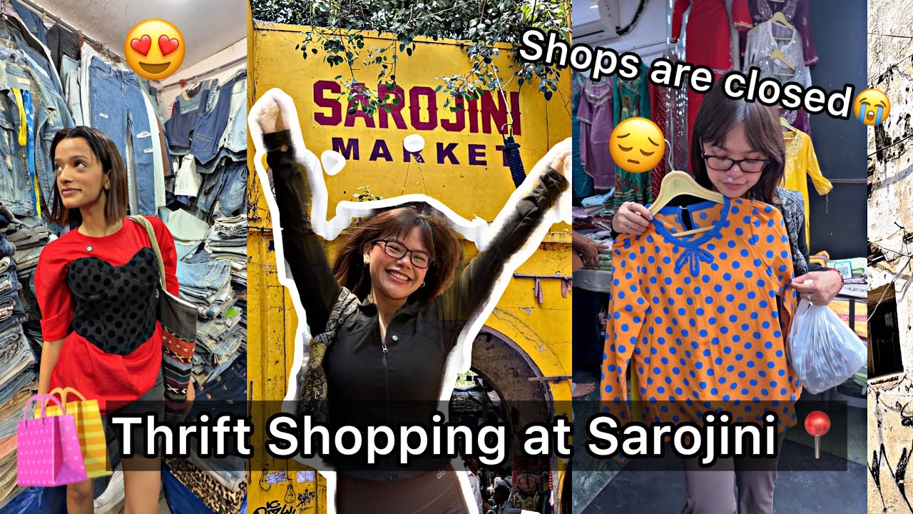 Shopping From Sarojini Market 📍🛍️ *HUGE DISAPPOINTMENT* 😭