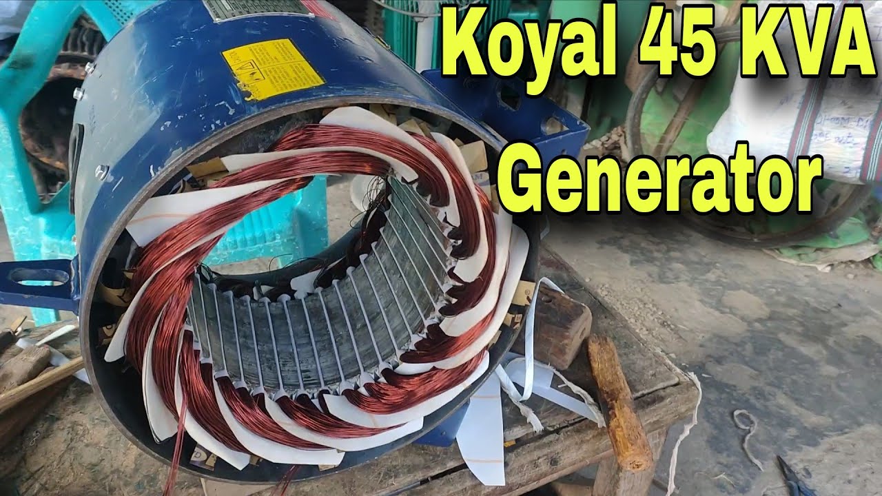 45 KVA generator rewinding ll company name Koyal .