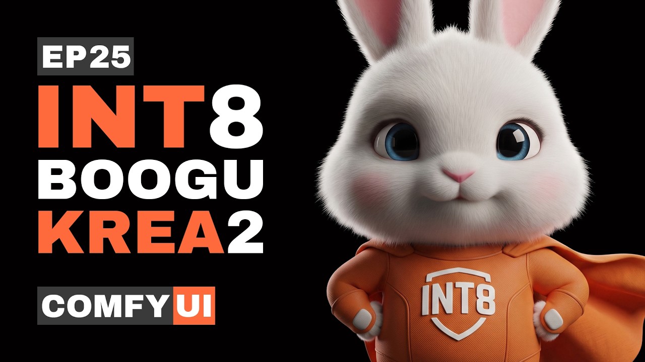 Ускорение ComfyUI с INT8! Boogu, Krea2 и Z-Image (Эп. 25)