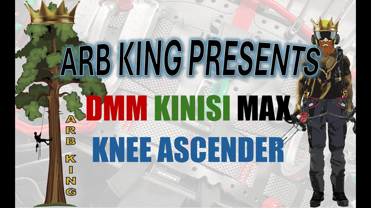 Knee Ascender | Kinisi Max Arborist Harness using the DMM Tendon| DIY