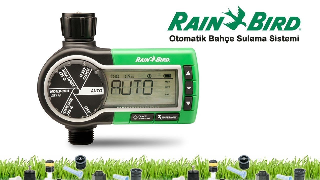 Rainbird Musluk Tipi Sulama Zamanlayıcısı Nasıl Ayarlanır? Otomatik Bahçe Sulama