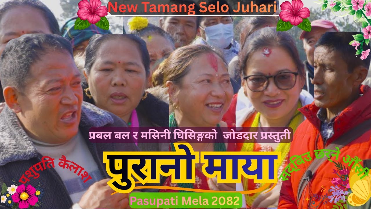 New Tamang Selo Juhari`पुरानो माया `|Prabal Bal Vs Masini Ghising |Tamang Culture Song|
