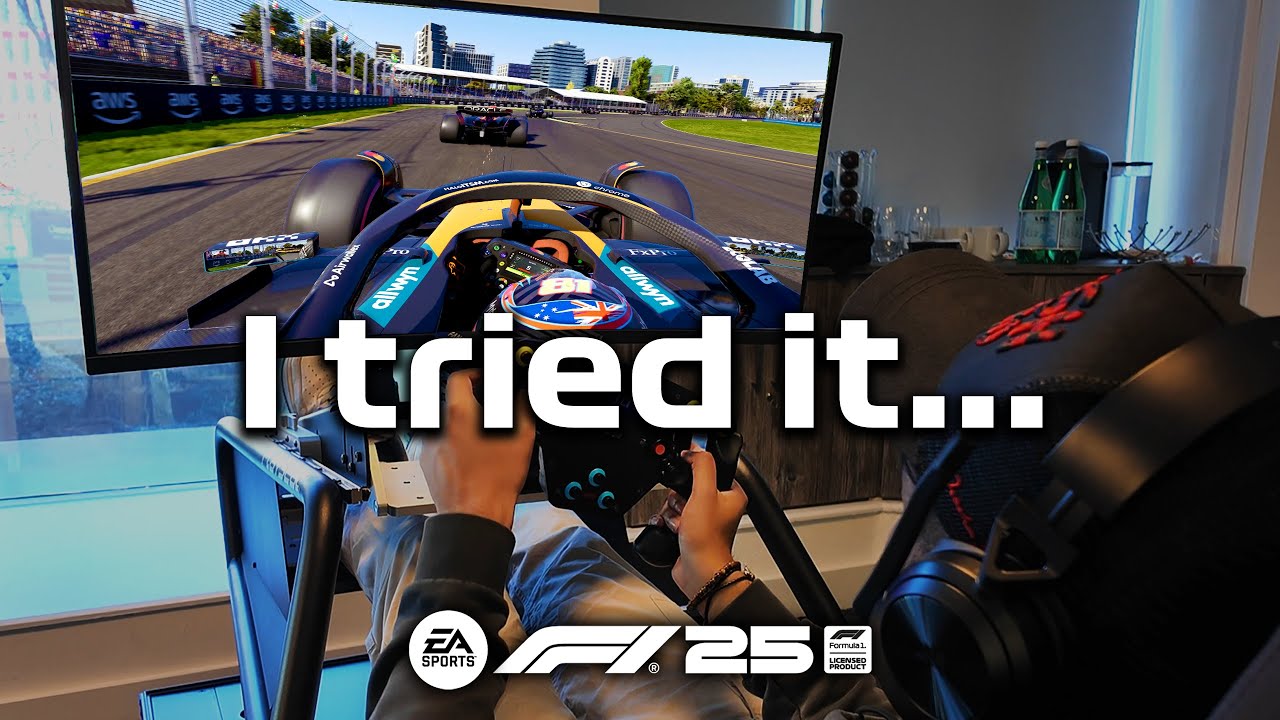 I tried the 'F1 25' Game early...how does it feel?