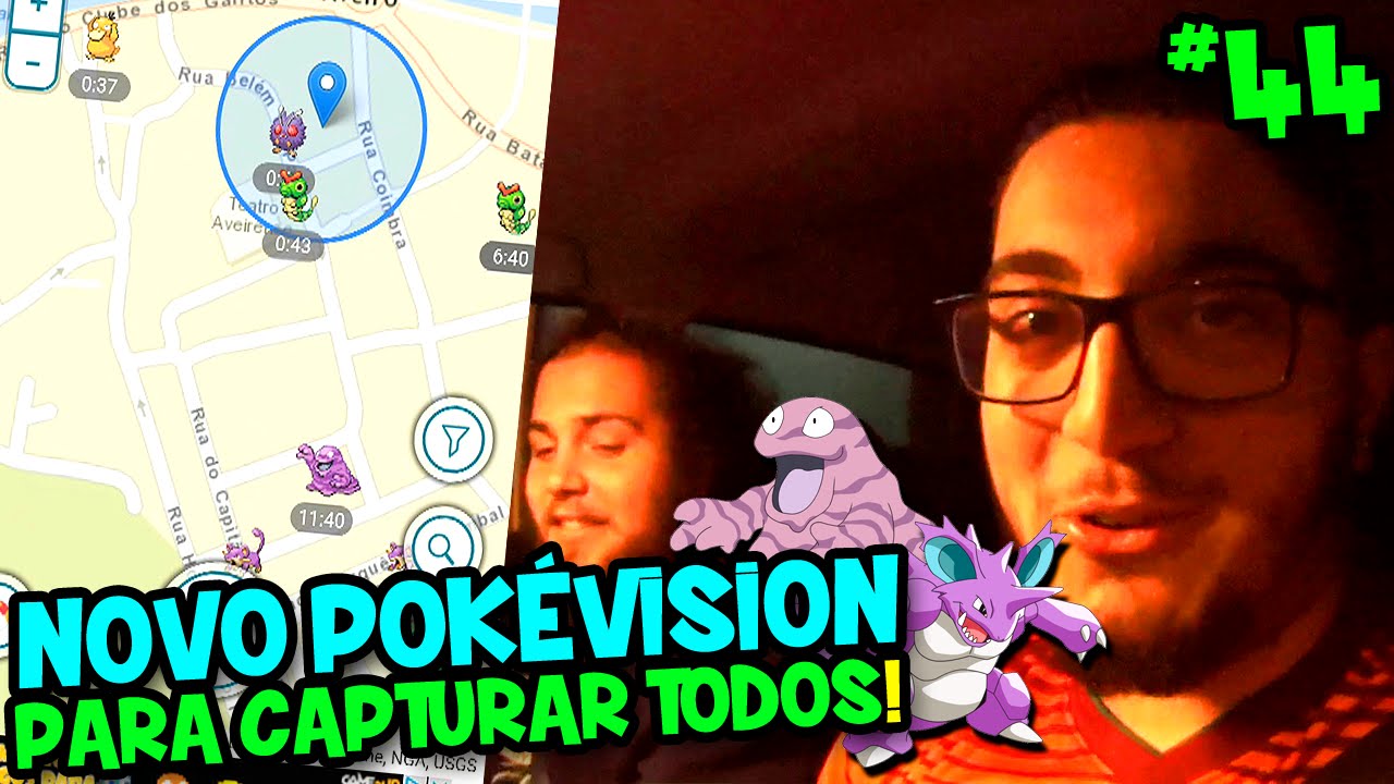 POKÉMON GO #44 - O NOVO POKÉVISION ! CAPTURANDO TODOS OS POKÉMONS FÁCIL !