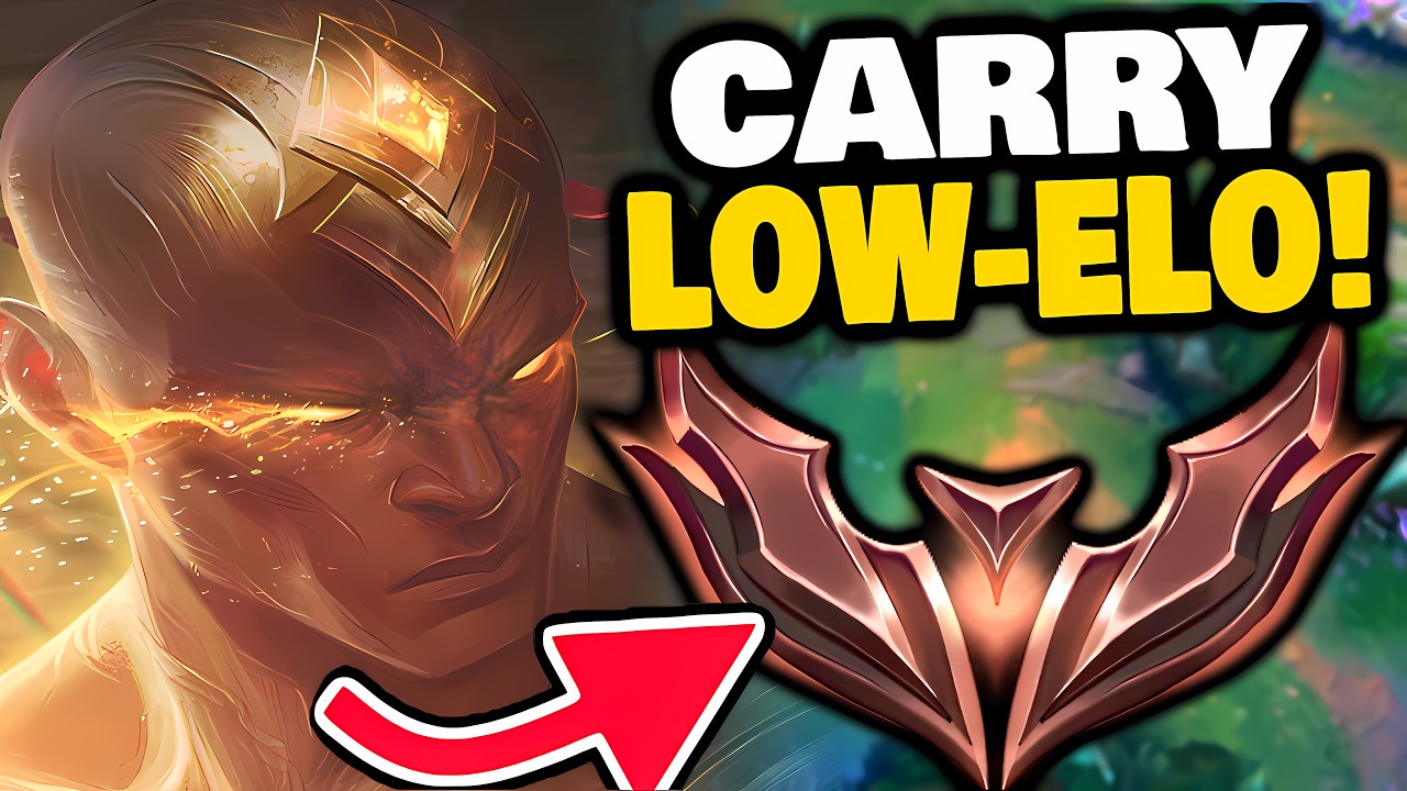 LEE SIN jungle BEGINNERS guide to CARRY!!