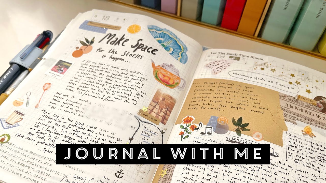 🫖 Summer Journal with Me (ASMR) ~ Butterflies and Tea