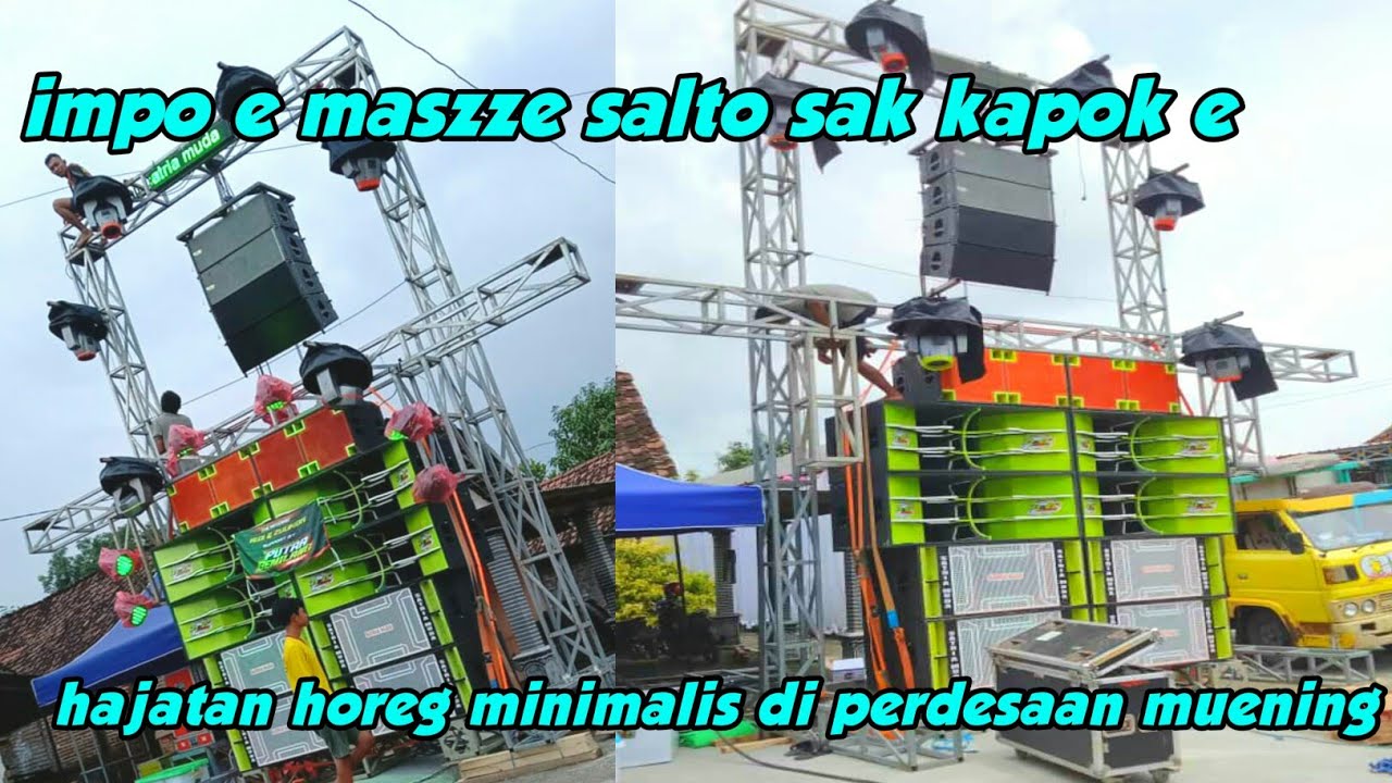 Hajatan Horeg Lagi D&D Audio Ft Satria Muda Audio !! Kalianyar Kediri
