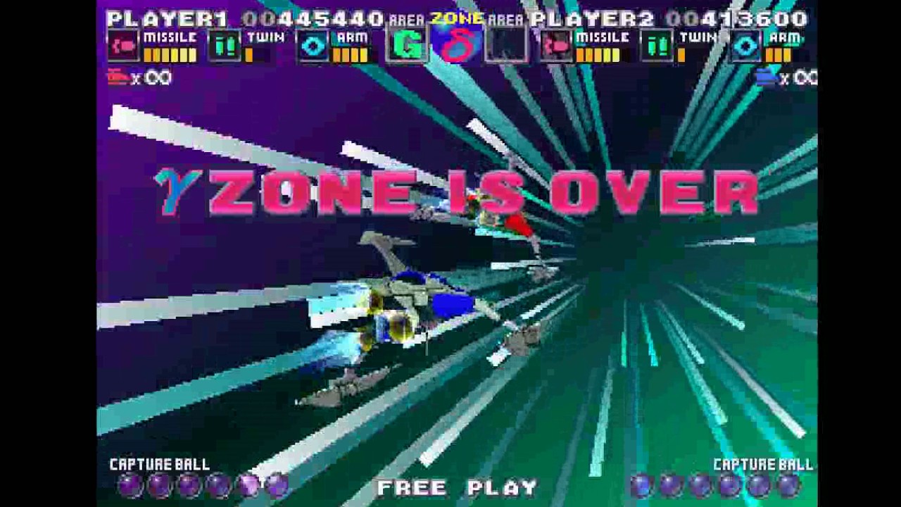 G-Darius (PS1) -  All Bosses 60 FPS No Miss Doubleplay