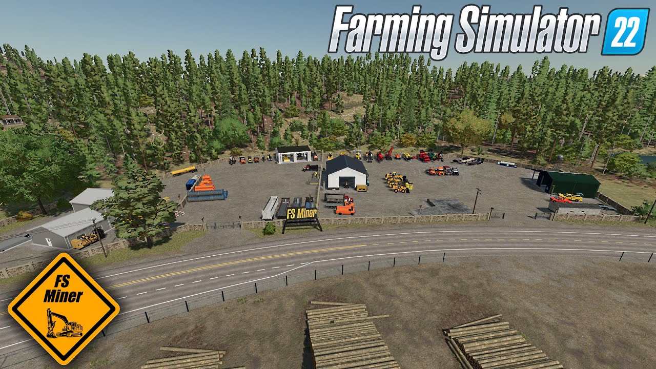 SILVERUN FOREST CONSTRUCTIONS #1  🚧 BUILD MY BASE 🚧 FARMING SIMULATOR 22