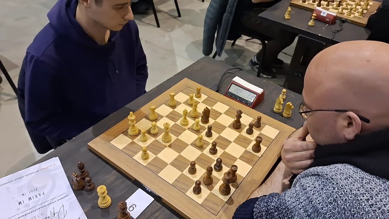 IM Vladyslav Larkin - GM Meelis Kanep | Blitz chess