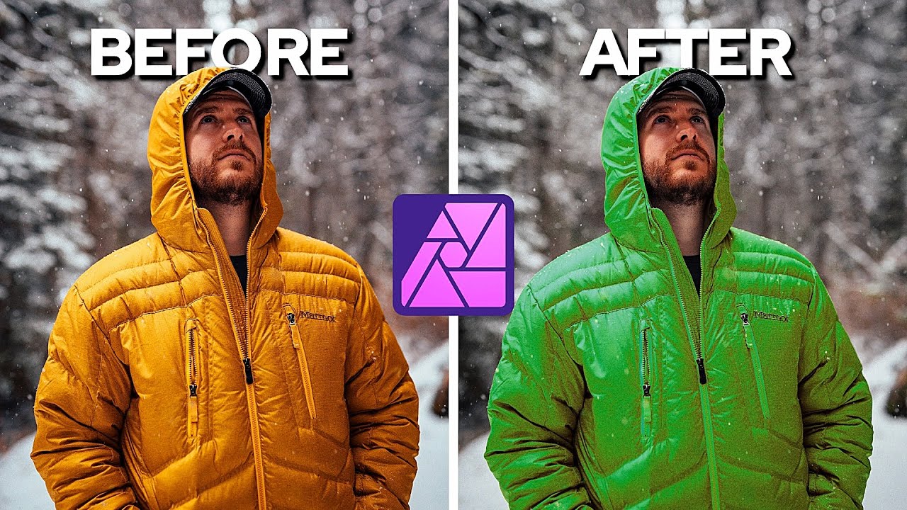 Как ВЫБРАТЬ и ИЗМЕНИТЬ цвета в Affinity Photo 2 iPad