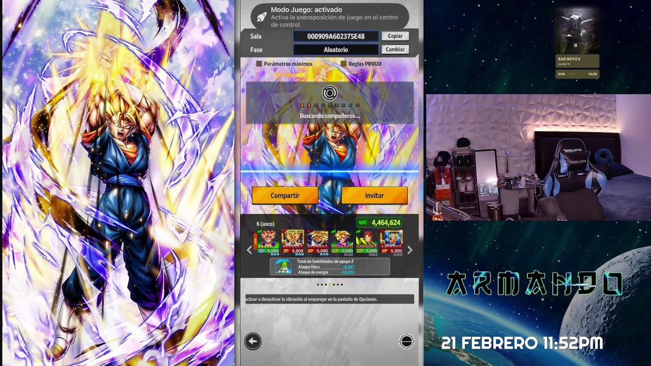 Showcase VEGITO LR (Dragonball Legends)