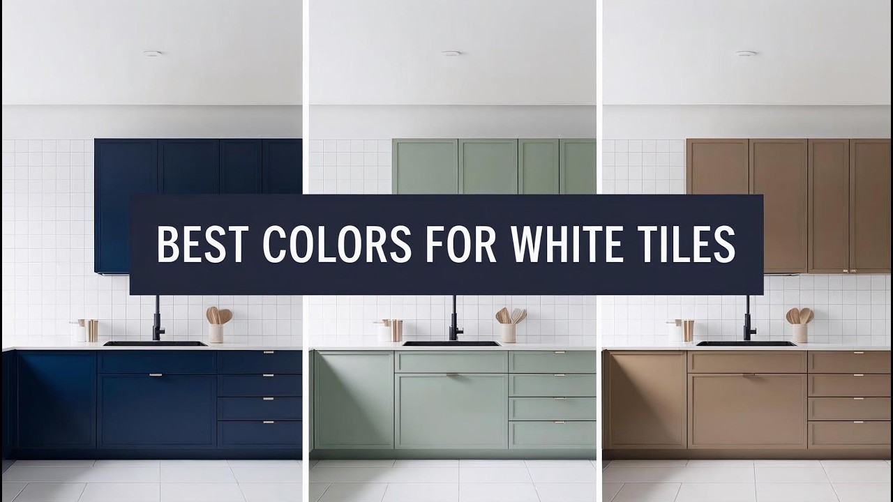 Top 7 Best Colors to Combine With White Kitchen Tiles (Colors That Make White Kitchens Awesome)