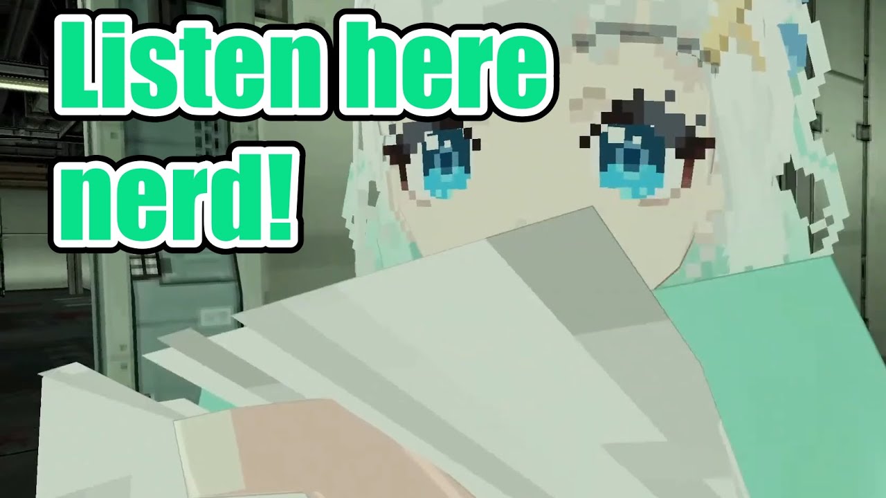 POV : cute n̶e̶r̶d̶ maid putting you in a locker